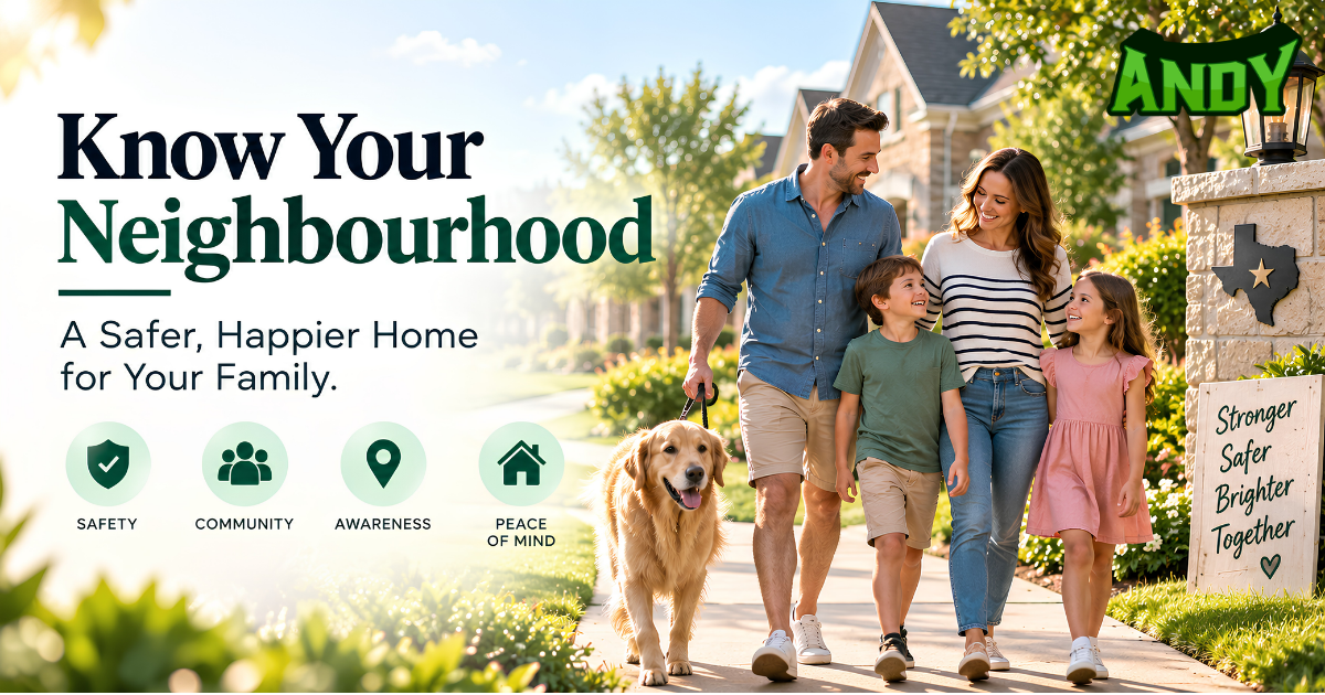 Know Your Neighbourhood: How Texas Homeowners Can Stay Informed About Local Safety